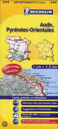 Aude Pyrenees Orientales - Michelin 11 344 Local