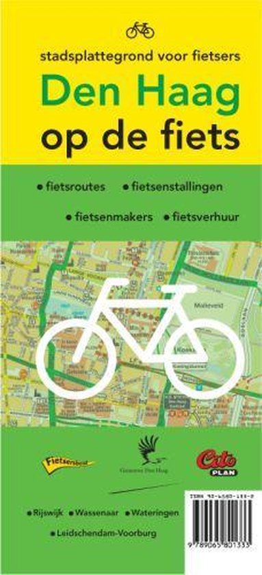 Citoplan Plattegrond Fietskaart Den Haag - Auteur Onbekend