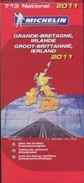 nationale kaart 713 Groot - Brittannie Ierland - Michelin