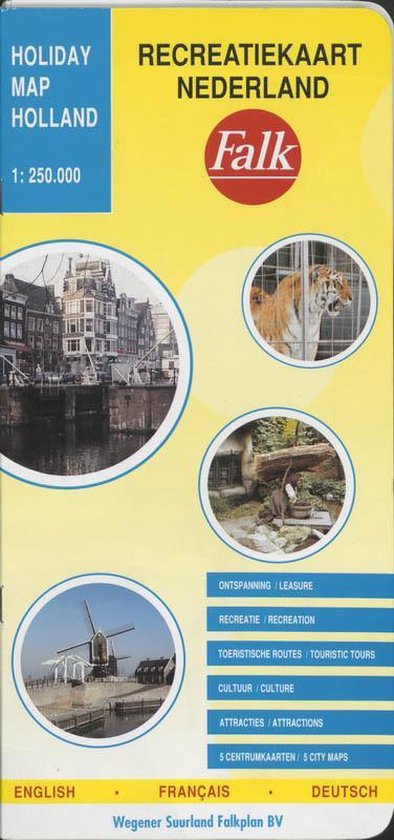 Recreatiekaart nederland