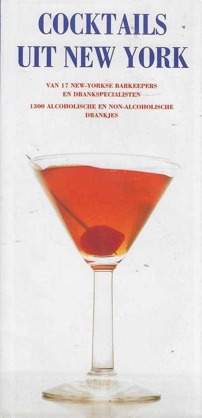COCKTAILS UIT NEW - YORK - Berk Sally Ann, Hadders Ingrid