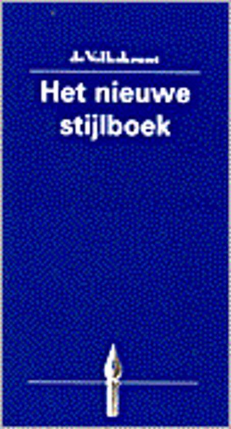 NIEUWE STIJLBOEK VAN - De Volkskrant