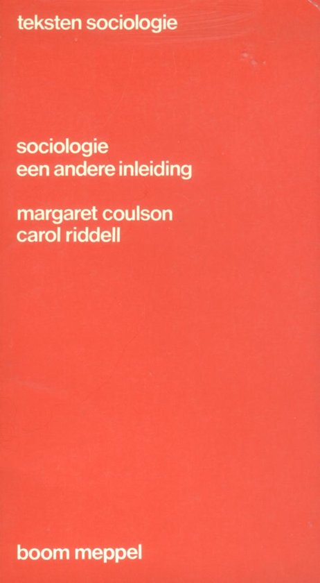 Sociologie een andere inleiding - Coulson