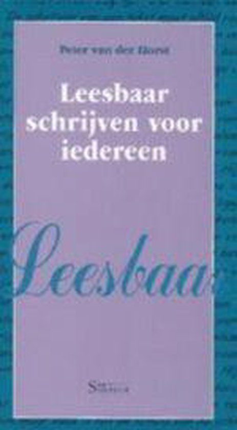 LEESBAAR SCHRIJVEN VOOR IEDEREEN - Van Der Horst