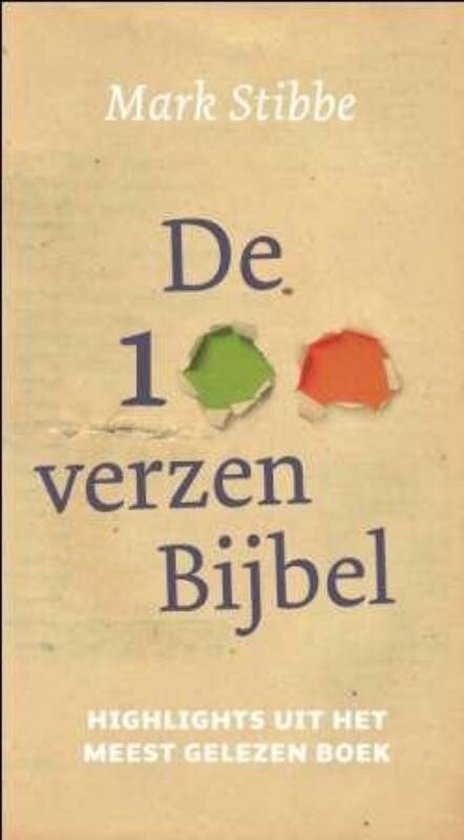 De 100 verzen Bijbel - Stibbe, Mark