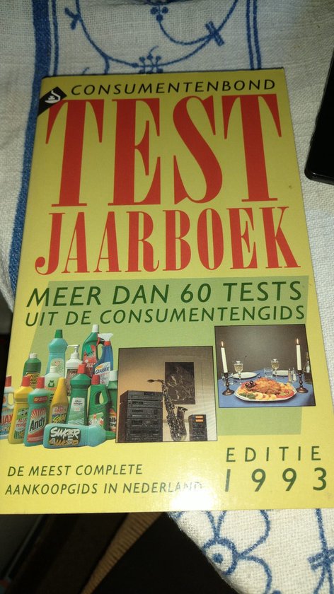 testjaarboek 1993 - Consumentenbond