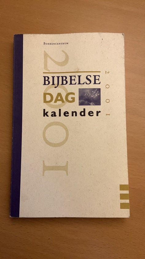 Bijbelse dagkalender 2001
