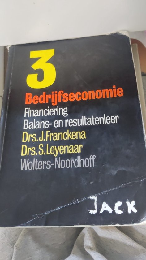 BEDR ECON 3 - Franckena, S. Leyenaar