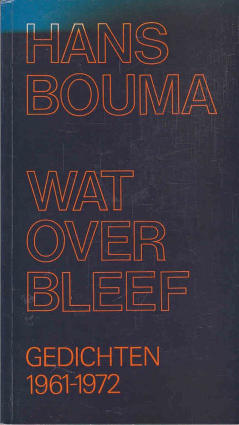 Wat overbleef - Hans Bouma, Onbekend