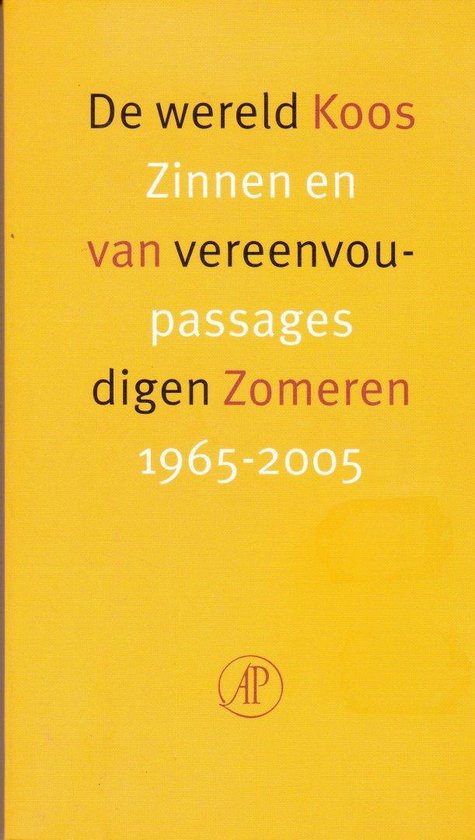 De Wereld Vereenvoudigen - K. van Zomeren