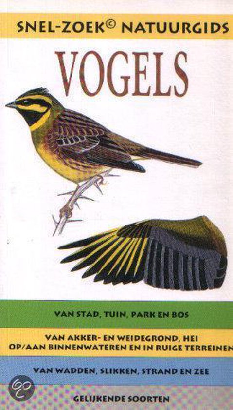 Snelzoek Natuurgids Vogels - Auteur Onbekend