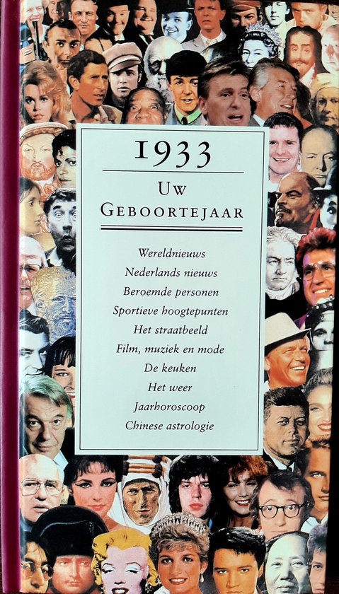 Uw geboortejaar 1933