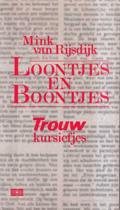 Loontjes en Boontjes - Mink Rijsdijk