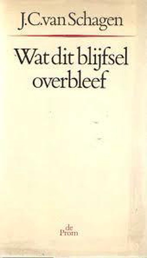 1 Archief van schagen - J.C. van Schagen, Berend Wineke