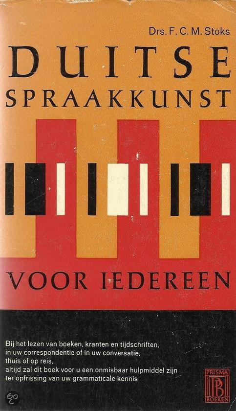 Duitse spraakkunst iedereen - Stoks