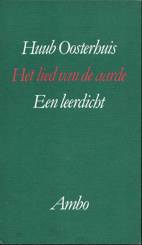 Lied van de aarde - Huub Oosterhuis