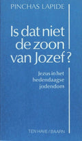 Is dat niet de zoon van jozef - Pinchas Lapide