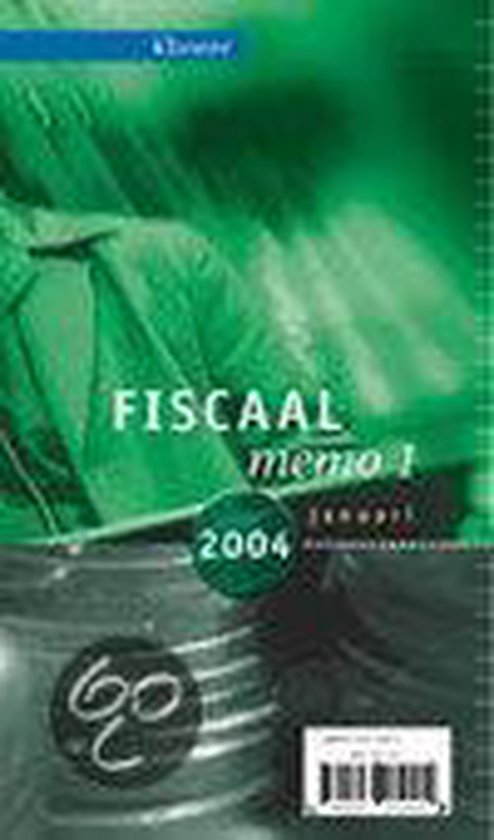 Fiscaal Memo 1 Januari 2004 - Onbekend