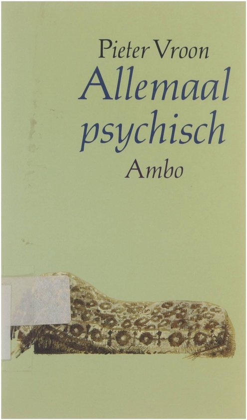 Allemaal psychisch - Pieter Vroon