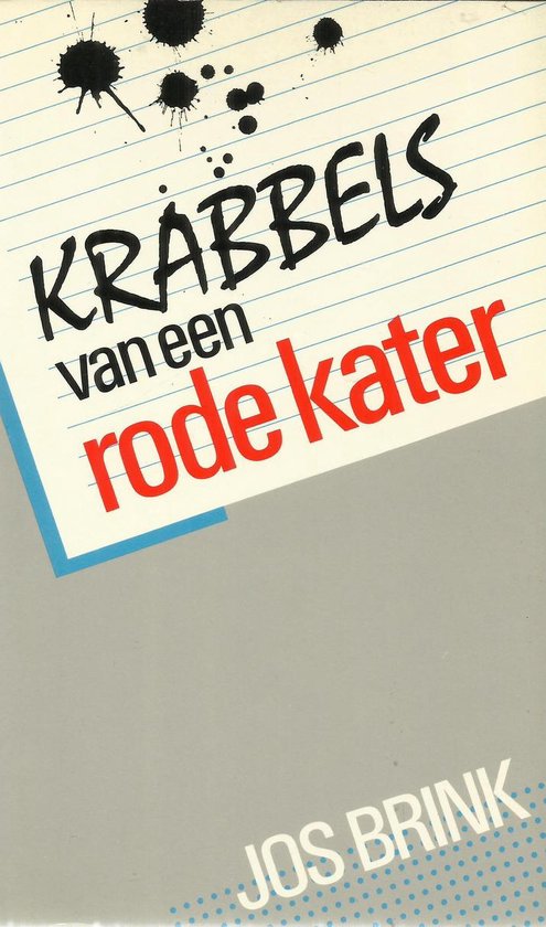 Krabbels van een rode kater - Jos Brink
