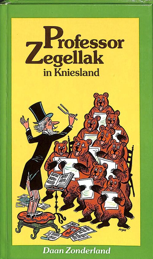 Professor zegellak in kniesland - D. Zonderland