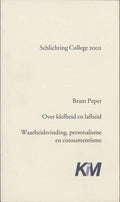 Over Klefheid En Lafheid - B. Peper