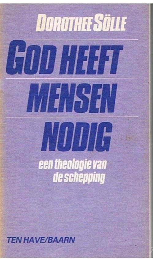 God heeft mensen nodig - Solle