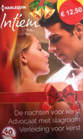 Harlequin Intiem 3 in1 De nachten voor kerst - Advocaat met slagroom - Verleiding voor kerst - Vicki Lewis Thompson - Barbara Daly - Darlene Gardner