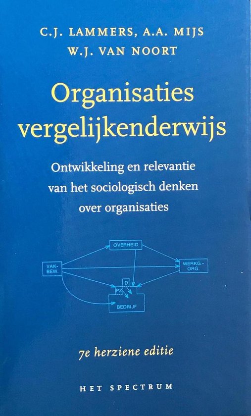 ORGANISATIES VERGELIJKENDERWIJS (7E DR) - C.J. Lammers, W.J. van Noort