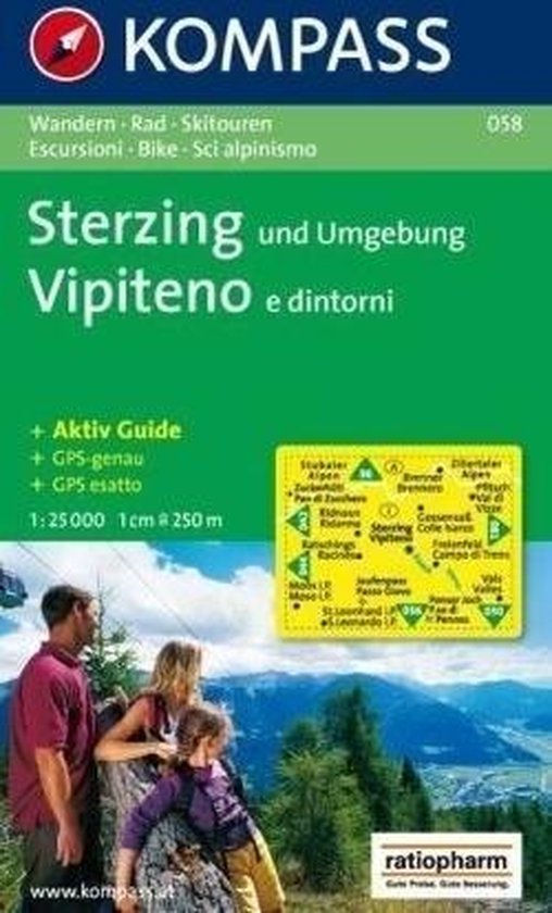 WK058 Sterzing und Umgebung - Kompass