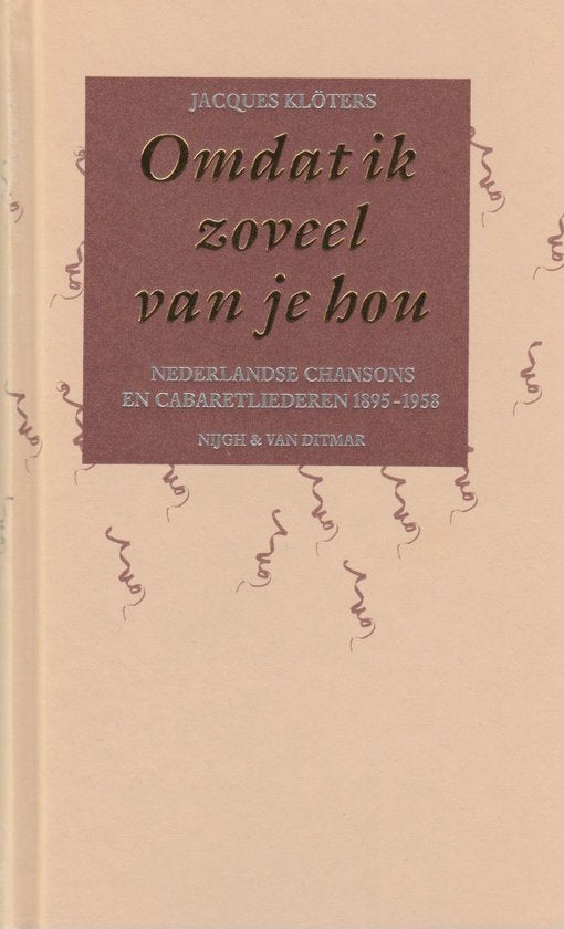 Omdat ik zoveel van je hou - Jacques Kloters