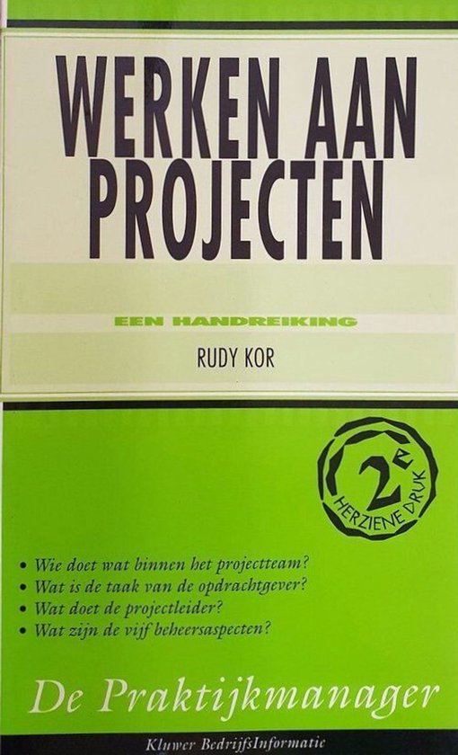 Werken aan projecten - Rudy Kor