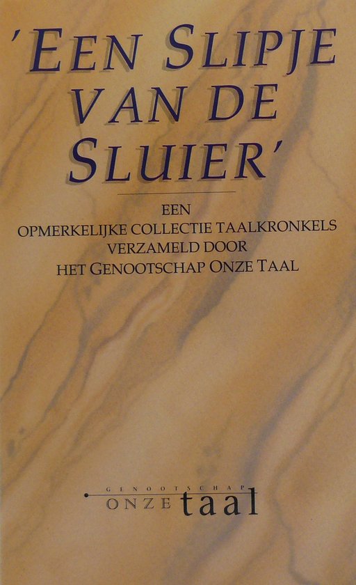 Slipje van de sluier - Onbekend