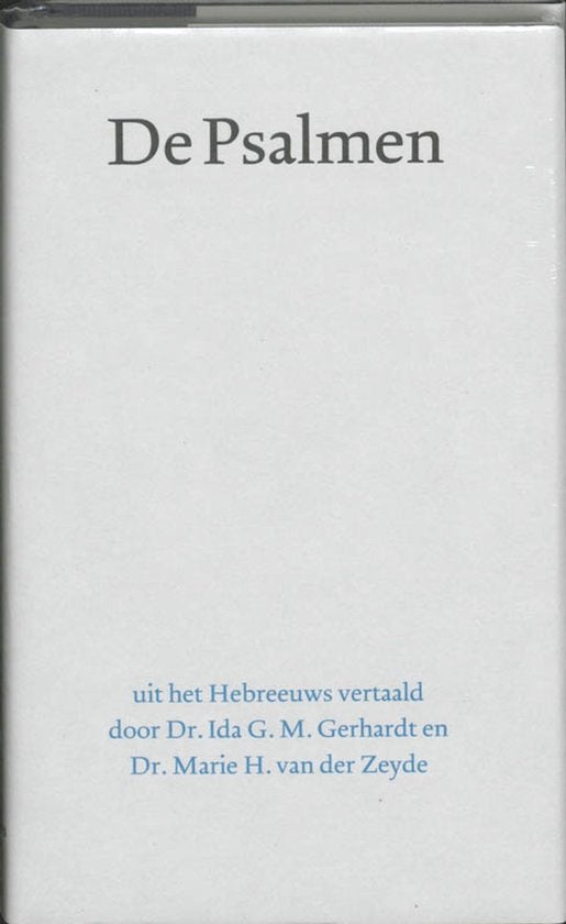 Psalmen Editie Gerhardt Linnen - Ida Gerhardt, Marie van Der Zeyde