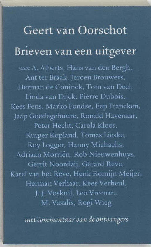 Brieven van een uitgever - Geert van Oorschot