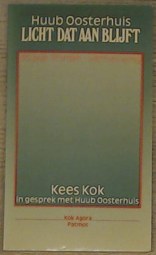 Licht dat aan blijft - Huub Oosterhuis