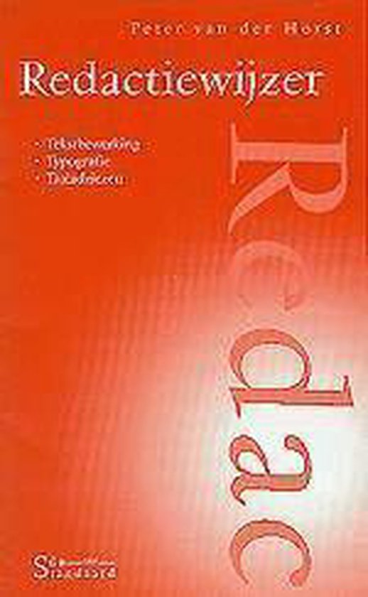Redactiewijzer - Horst V.D.