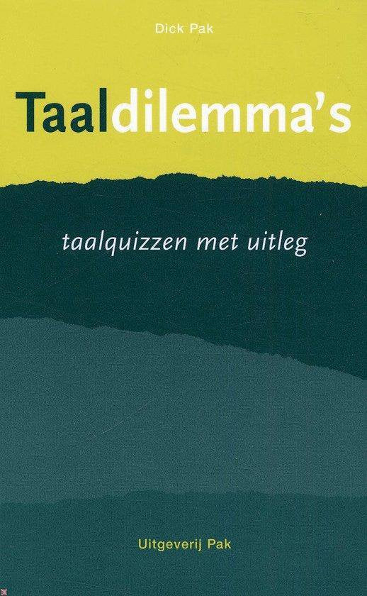 Taaldilemma S - D. Pak