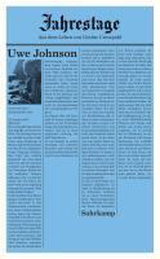Jahrestage 1 - Uwe Johnson
