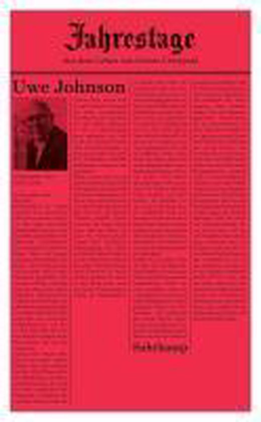 Jahrestage 2 - Uwe Johnson