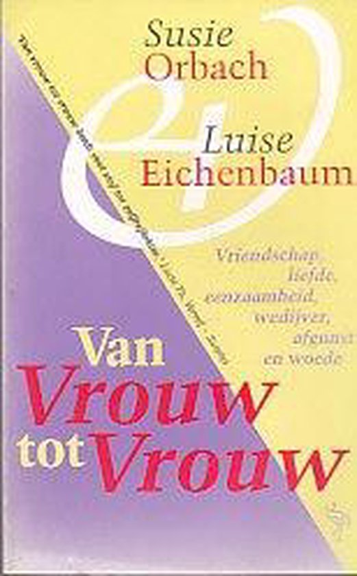 VAN VROUW TOT VROUW (OOIEVAAR) - Orbach, Luise Eichenbaum
