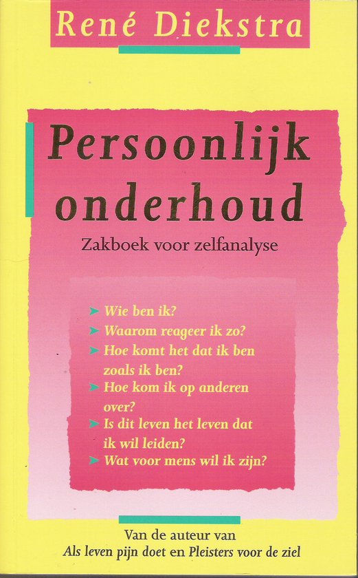 Persoonlijk Onderhoud - R. Diekstra