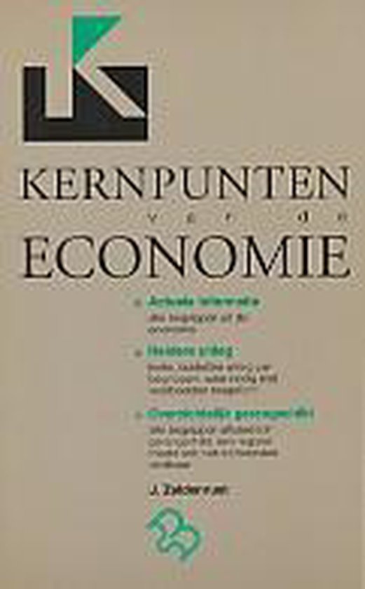 Kernpunten uit de economie - Zeldenrust