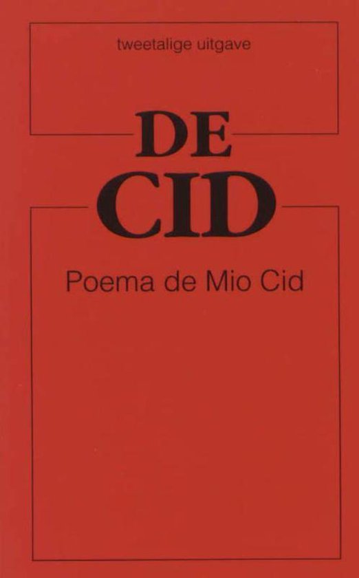 De Cid Poema de mio Cid - Sophie Brinkman, E. Schaafsma