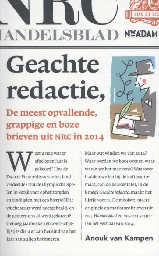 Geachte redactie, - Anouk van Kampen