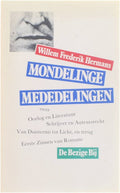 Mondelinge mededelingen - Willem Frederik Hermans