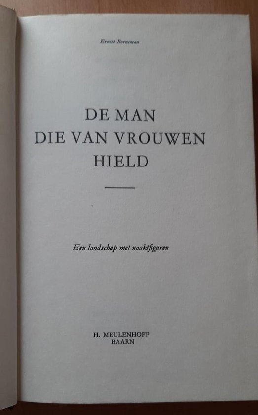 Man die van vrouwen hield - Borneman