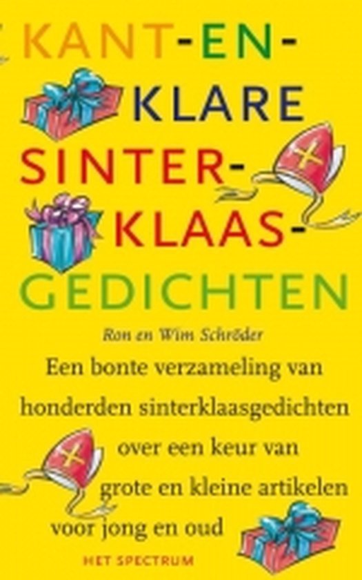 Prisma Kant En Klare Sinterklaasgedichten - Ron Schroder, R. Schroder