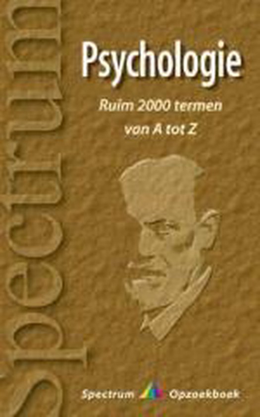 Psychologie Ruim 4000 Termen - A. Bergsma, Korina van Petersen