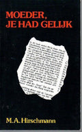 Moeder je had gelyk - Onbekend